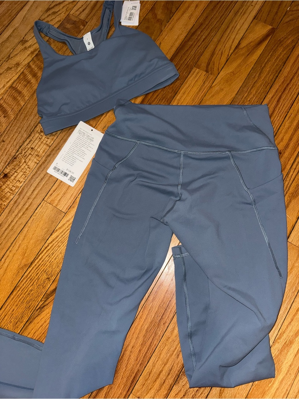 NWT Lululemon Athletic Set - Slate Blue - Picture 6 of 9